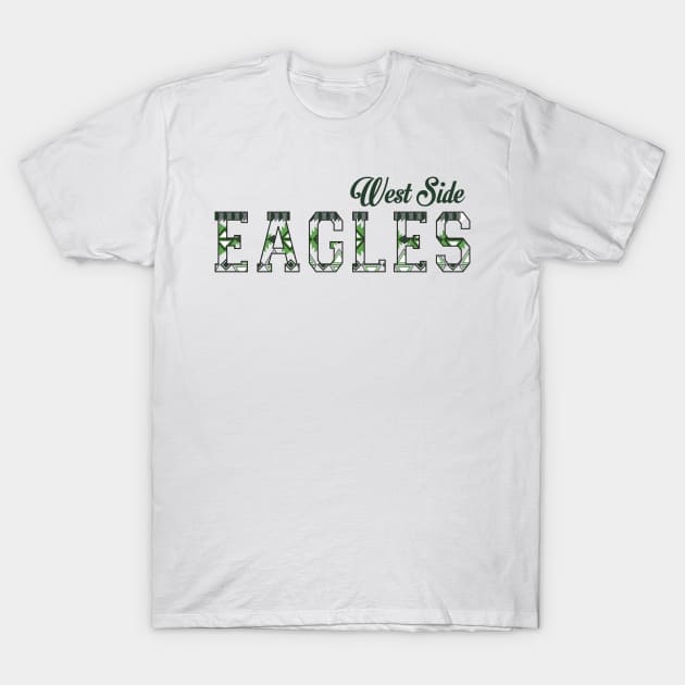 West Side Eagles Aztec T T-Shirt by erinmizedesigns